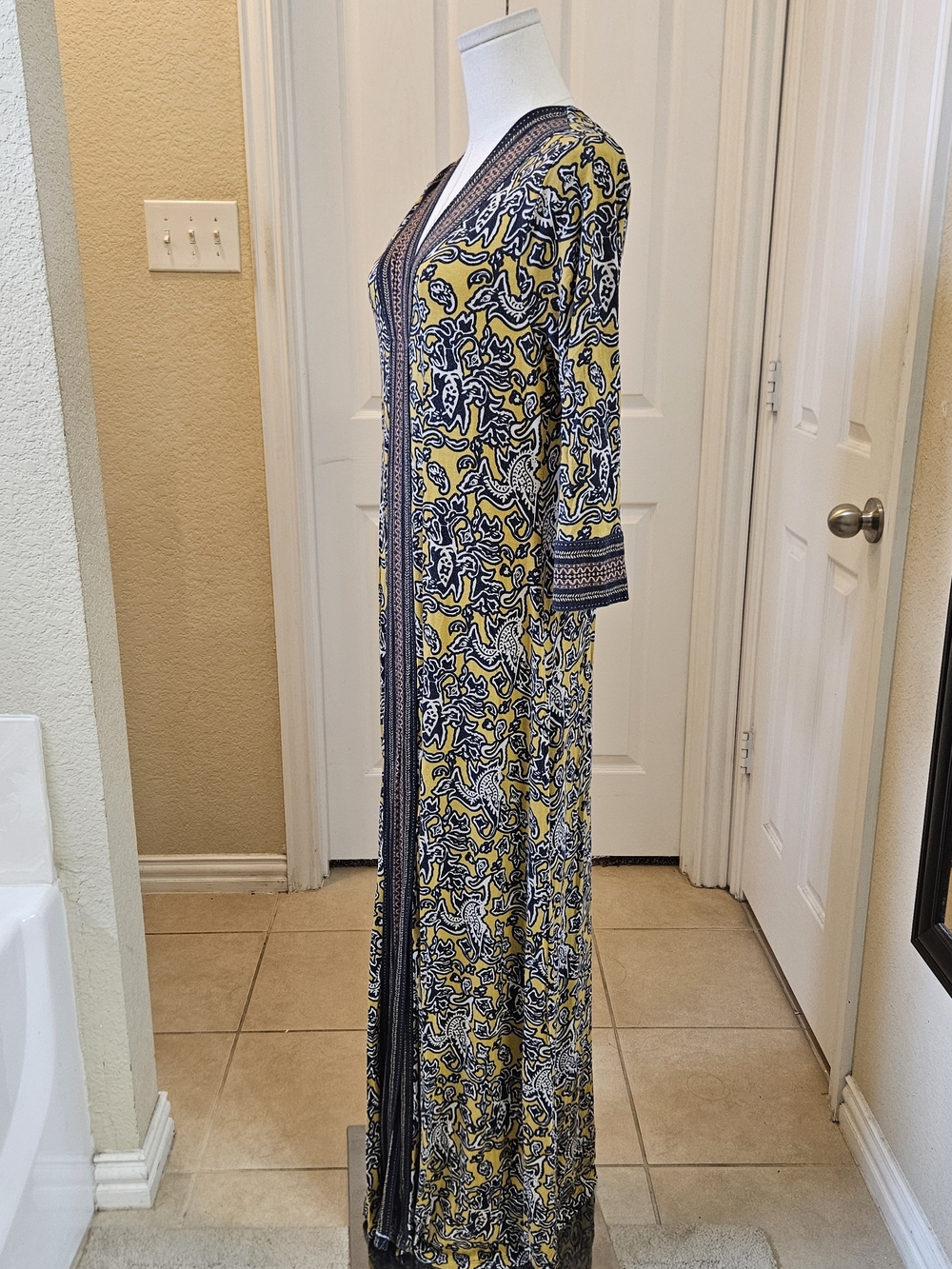 Soft Surroundings Floral Print Maxi Dress – Size Medium - Picture 8 of 12